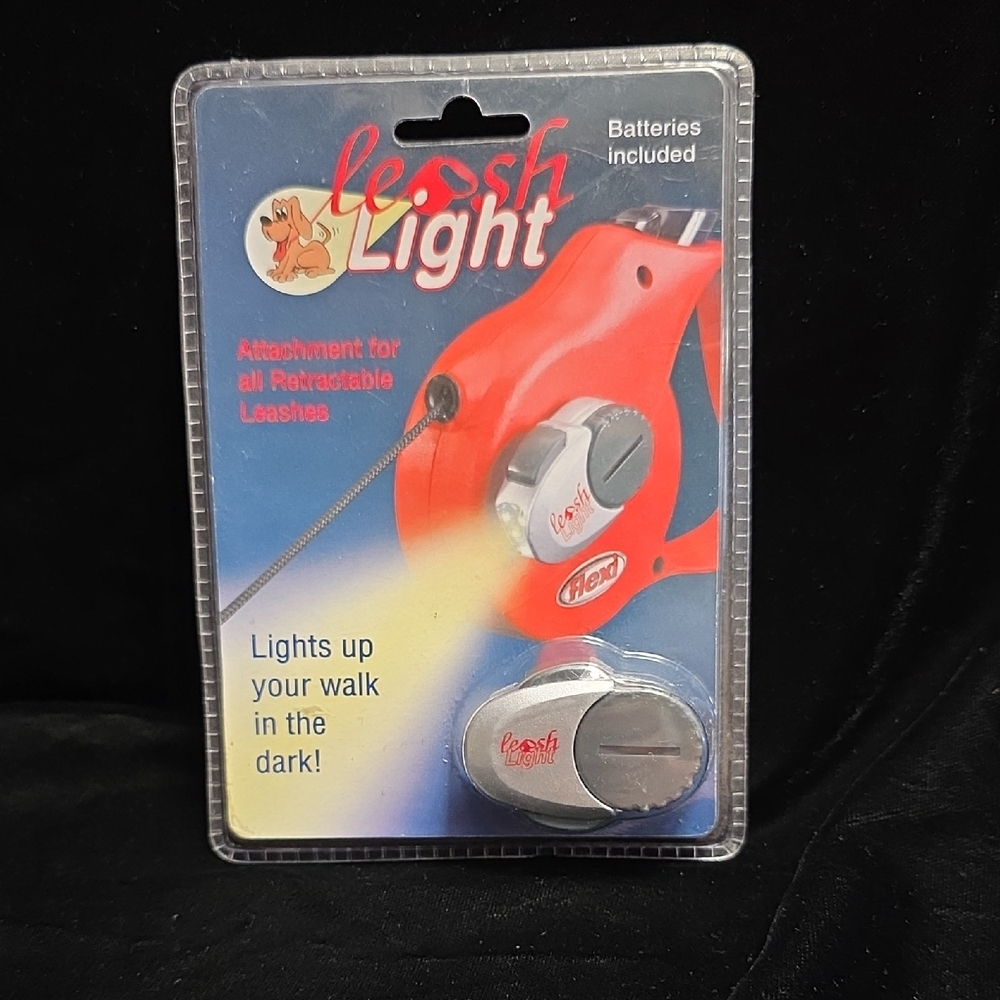 Leash Light / Battery Powered, NIP 2 Of 2